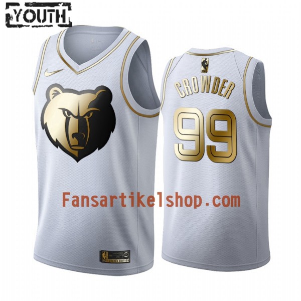 NBA Memphis Grizzlies Trikot Jae Crowder 99 Nike 2019-2020 Weiß Golden Edition Swingman - Kinder NBA Memphis Grizzlies Trikot Jae Crowder 99 Nike 2019-2020 Weiß Golden Edition Swingman - Kinder
